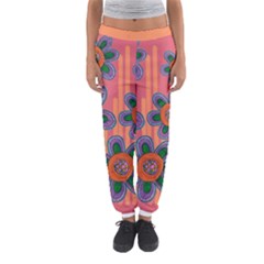 Colorful Floral Dream Women s Jogger Sweatpants by DanaeStudio