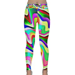 Irritation Colorful Dream Yoga Leggings  by designworld65