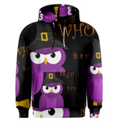 Who Is A Witch? - Purple Men s Pullover Hoodie by Valentinaart