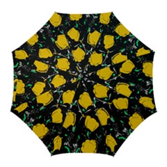 Yellow Roses 2 Golf Umbrellas