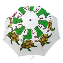 Turtle Joke Folding Umbrellas