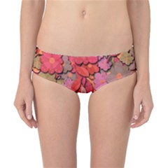 Beautiful Floral Design Classic Bikini Bottoms by Valentinaart