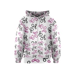 Magenta Elegance  Kids  Zipper Hoodie by Valentinaart