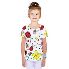 Ladybugs Kids  One Piece Tee