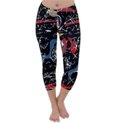 Confusion Capri Winter Leggings  by Valentinaart