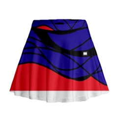 Cool Obsession  Mini Flare Skirt by Valentinaart