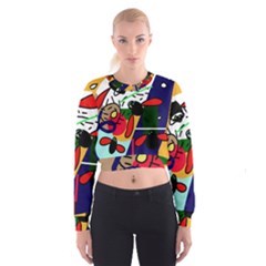 Fly, Fly Women s Cropped Sweatshirt