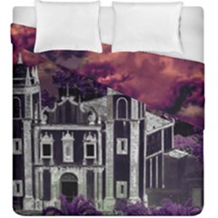 Fantasy Tropical Cityscape Aerial View Duvet Cover Double Side (king Size)