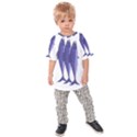 Mackerel  - purple Kids  Raglan Tee View1