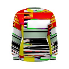 Lines And Squares  Women s Sweatshirt