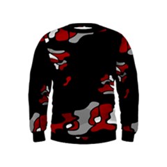 Red Creativity Kids  Sweatshirt