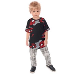 Red Creativity Kids  Raglan Tee