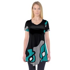 Cyan Creativity 2 Short Sleeve Tunic 