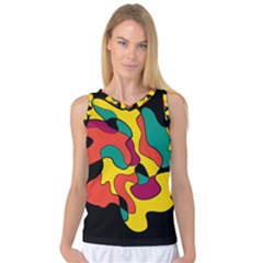 Colorful Spot Women s Basketball Tank Top