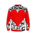 Red Valentine 2 Kids  Sweatshirt View2