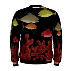 Corals Men s Sweatshirt by Valentinaart