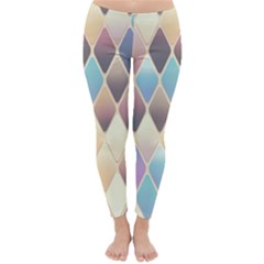 Abstract Colorful Background Tile Classic Winter Leggings