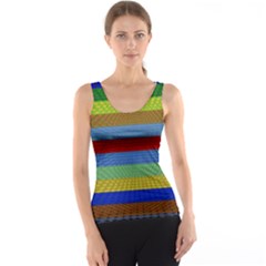 Pattern Background Tank Top