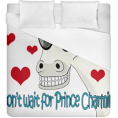 Don t Wait For Prince Sharming Duvet Cover (king Size) by Valentinaart