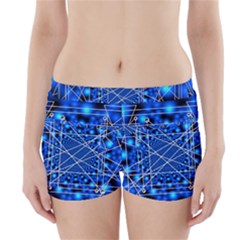 Network Connection Structure Knot Boyleg Bikini Wrap Bottoms