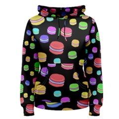 Colorful Macaroons Women s Pullover Hoodie by Valentinaart