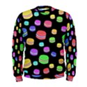 Colorful macaroons Men s Sweatshirt View1