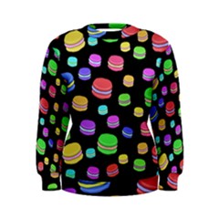 Colorful Macaroons Women s Sweatshirt by Valentinaart