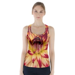 Bloom Blossom Close Up Flora Racer Back Sports Top by Amaryn4rt