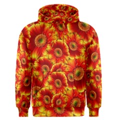 Gerbera Flowers Blossom Bloom Men s Pullover Hoodie by Amaryn4rt