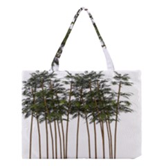 Bamboo Plant Wellness Digital Art Medium Tote Bag by Amaryn4rt