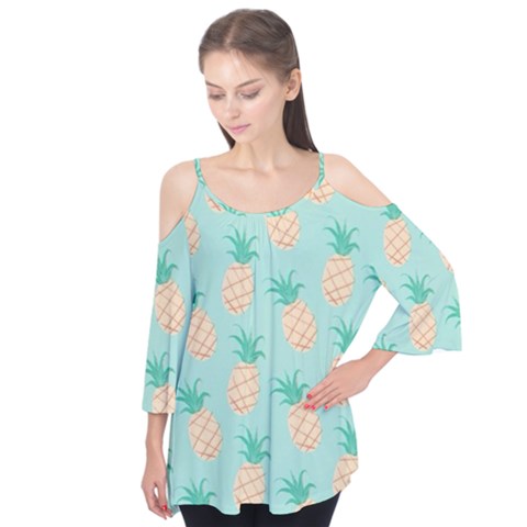 Cute Pineapple Flutter Tees by Brittlevirginclothing