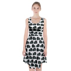 Black Cat Racerback Midi Dress by Brittlevirginclothing
