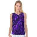 Bokeh Background Texture Stars Women s Basketball Tank Top View1