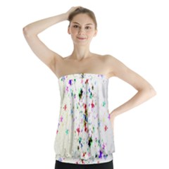 Star Structure Many Repetition Strapless Top by Amaryn4rt