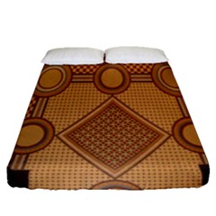 The Elaborate Floor Pattern Of The Sydney Queen Victoria Building Fitted Sheet (queen Size)