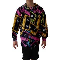 Type Pattern Hooded Wind Breaker (kids)