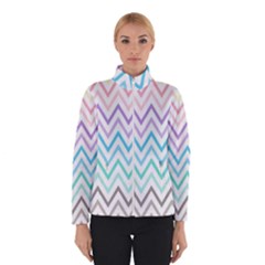 Colorful Wavy Lines Winterwear by Brittlevirginclothing