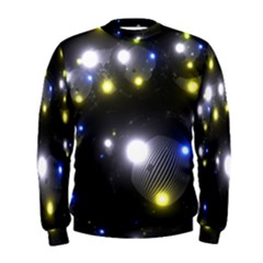 Abstract Dark Spheres Psy Trance Men s Sweatshirt by Amaryn4rt