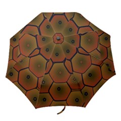 Art Psychedelic Pattern Folding Umbrellas