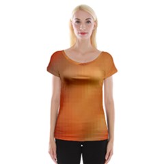 Bright Tech Background Women s Cap Sleeve Top