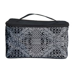 Gray Psychedelic Background Cosmetic Storage Case