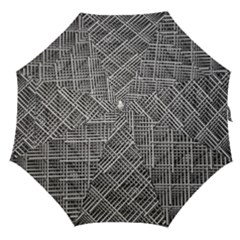 Grid Wire Mesh Stainless Rods Rods Raster Straight Umbrellas by Amaryn4rt