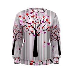 Valentine s Day Tree Women s Sweatshirt by Valentinaart