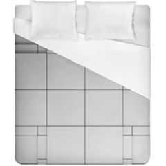 Abstract Architecture Contemporary Duvet Cover (california King Size)