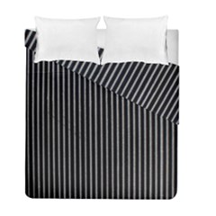 Background Lines Design Texture Duvet Cover Double Side (full/ Double Size)