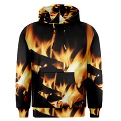 Bonfire Wood Night Hot Flame Heat Men s Pullover Hoodie by Amaryn4rt