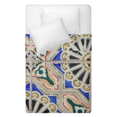 Ceramic Portugal Tiles Wall Duvet Cover Double Side (single Size)