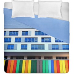 Office Building Duvet Cover Double Side (king Size)