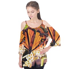 Monarch Butterfly Nature Orange Flutter Tees