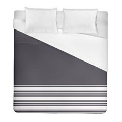 Gray Duvet Cover (full/ Double Size)